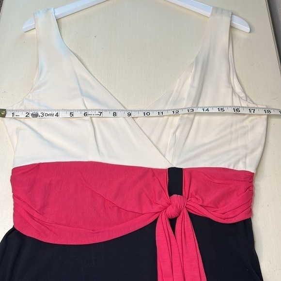 Karen Alexander Surplice Neckline Dress Size Large - Picture 6 of 8